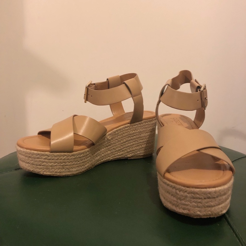 J.Crew Wedge Espadrilles